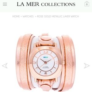 Rose Gold Watch La Mer